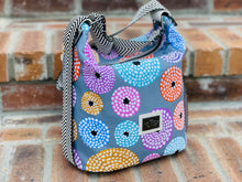 Load image into Gallery viewer, The Krystal Convertible Handbag in Modern Circles