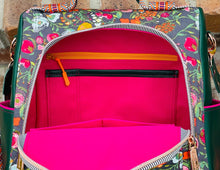 Load image into Gallery viewer, The Guardian Anti-Theft Backpack in Grey Floral