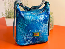 Load image into Gallery viewer, The Mini Krystal Convertible Handbag in Turtle Batick