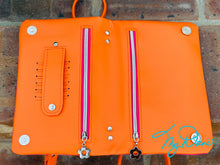 Load image into Gallery viewer, The Bend and Snap Clutch in Pink Plaid