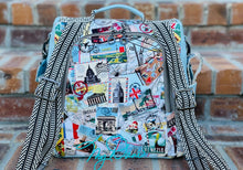 Load image into Gallery viewer, The Guardian Anti-Theft Backpack in Light Blue Travel