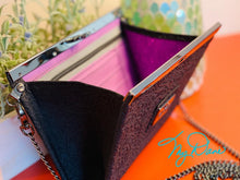 Load image into Gallery viewer, The Ashley Clutch in Lace Black