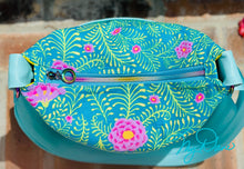 Load image into Gallery viewer, The Mini Krystal Convertible Handbag in Kaffe Turquoise