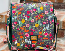 Load image into Gallery viewer, The Guardian Anti-Theft Backpack in Grey Floral