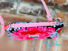 Load image into Gallery viewer, The Bend and Snap Clutch in Hot Pink Floral
