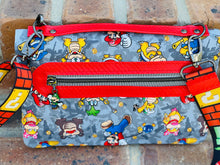 Load image into Gallery viewer, The Bend and Snap Clutch Crossbody Bag in Mario Bros