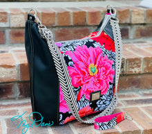 Load image into Gallery viewer, The UNG Hobo Handbag in Hot Pink Floral