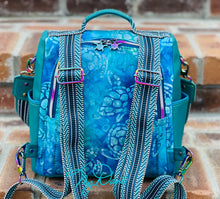 Load image into Gallery viewer, The Guardian Anti-Theft Backpack In Sunset Beach Turtle