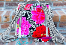Load image into Gallery viewer, The Guardian Anti-Theft Backpack in Kaffe Hot Pink Floral