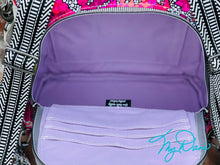 Load image into Gallery viewer, The Guardian Anti-Theft Backpack In Geo Hot pink