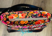 Load image into Gallery viewer, The Passion Flower Tote in Dark Floral