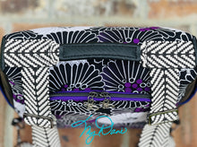 Load image into Gallery viewer, The Guardian Anti-Theft Backpack in Purple Floral