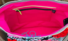 Load image into Gallery viewer, The UNG Hobo Handbag in Hot Pink Floral