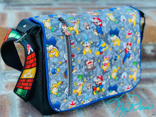 Load image into Gallery viewer, The Morgan Messenger Bag in Mario