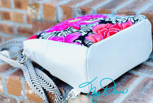 Load image into Gallery viewer, The Guardian Anti-Theft Backpack in Kaffe Hot Pink Floral