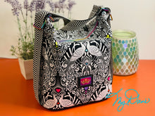 Load image into Gallery viewer, The Mini Krystal Convertible Handbag in Tula Peacock