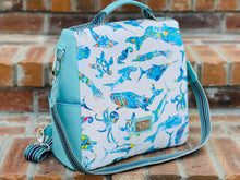 Load image into Gallery viewer, The Guardian Anti-Theft Backpack in Sealife1
