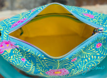 Load image into Gallery viewer, The Mini Krystal Convertible Handbag in Kaffe Turquoise
