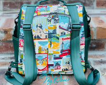 Load image into Gallery viewer, The Guardian Anti-Theft Backpack in Green Travel

