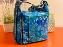 Load image into Gallery viewer, The Mini Krystal Convertible Handbag in Turtle Batick
