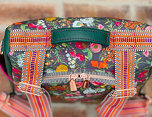 Load image into Gallery viewer, The Guardian Anti-Theft Backpack in Grey Floral
