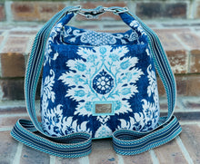 Load image into Gallery viewer, The Krystal Convertible Handbag in Magnolia Floral
