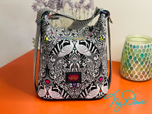 Load image into Gallery viewer, The Mini Krystal Convertible Handbag in Tula Peacock
