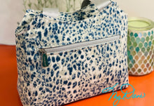 Load image into Gallery viewer, The Hope Handbag in Blue Leopard
