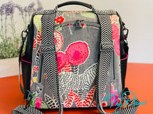 Load image into Gallery viewer, The Guardian Anti-Theft Backpack in Elephant Print
