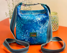 Load image into Gallery viewer, The Mini Krystal Convertible Handbag in Turtle Batick
