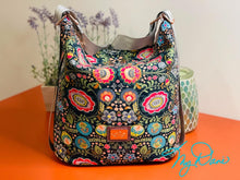 Load image into Gallery viewer, The Krystal Convertible Handbag in Boho Floral
