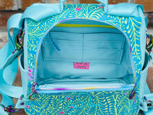 Load image into Gallery viewer, The Mini Guardian Anti-Theft Backpack in Kaffe Turquoise
