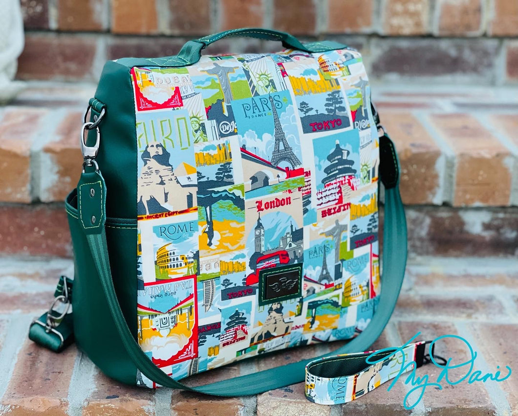 The Guardian Anti-Theft Backpack in Green Travel