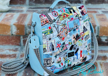 Load image into Gallery viewer, The Guardian Anti-Theft Backpack in Light Blue Travel
