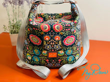 Load image into Gallery viewer, The Krystal Convertible Handbag in Boho Floral
