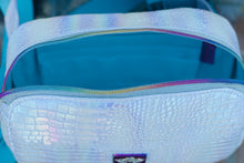 Load image into Gallery viewer, The Louie Waistbag/Crossbody in Iridescent White
