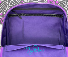 Load image into Gallery viewer, The Guardian Anti-Theft Backpack in Purple Floral
