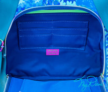 Load image into Gallery viewer, The Guardian Anti-Theft Backpack in Blue/ Lavender
