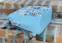 Load image into Gallery viewer, The Guardian Anti-Theft Backpack in Light Blue Travel
