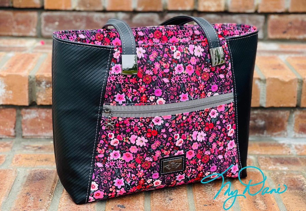 The Everyday Tote in Pink Floral