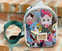 Load image into Gallery viewer, The MavPac Mini Backpack in Cats and Off White

